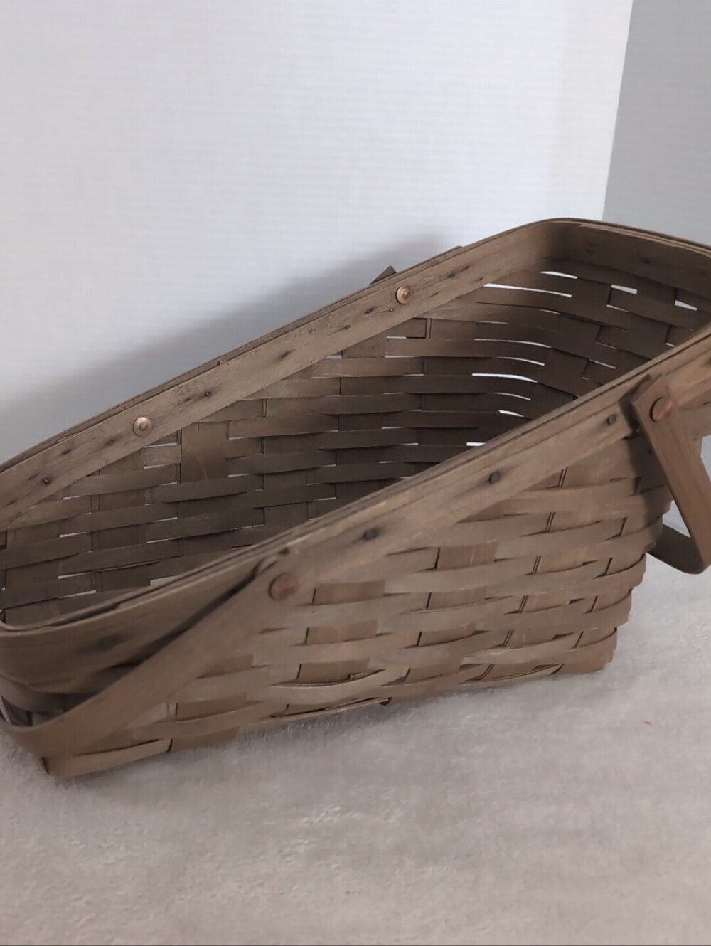 Vintage Longaberger 1983 Large Vegetable Basket 16"
